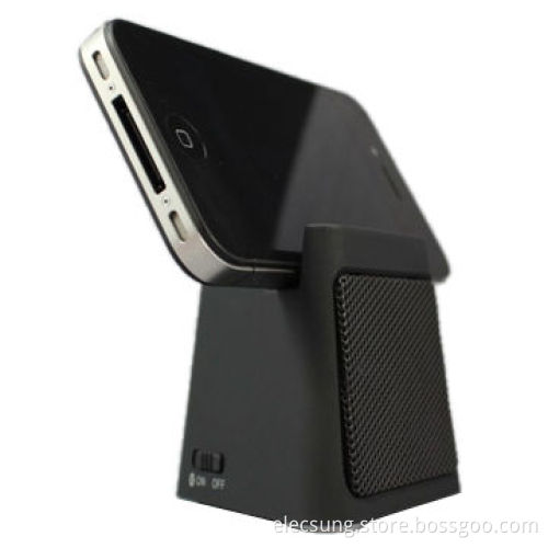 Mini Bluetooth Speakers for Mobile Phone, Unique Design with Mobile Docking, CE, FCC Certified